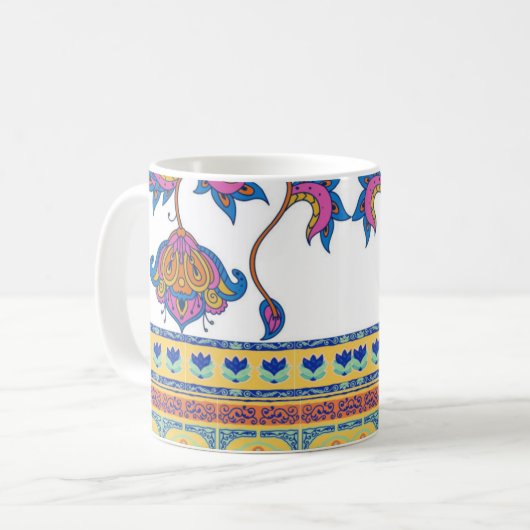 Estampas Indianas コーヒーマグカップ (正面左)
