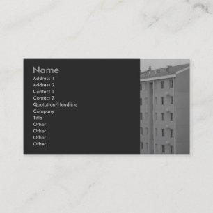Estate実在プロファイルカード 名刺
