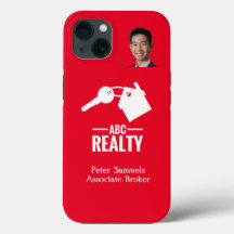 Estate 実在 Red Branded iPhone 13 Case-Mate