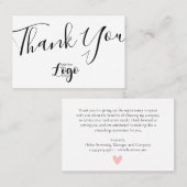 Estate Agent Brokerク実在ライアントをご利用いただき、ありがとうございます 名刺 (正面/裏面)