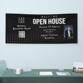 Estate Open House Logo Photo Black 横断幕 (トレードショー)