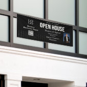 Estate Open House Logo Photo Black 横断幕 (ビルの外側)