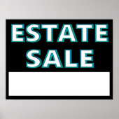 Estate Sale ポスター (正面)