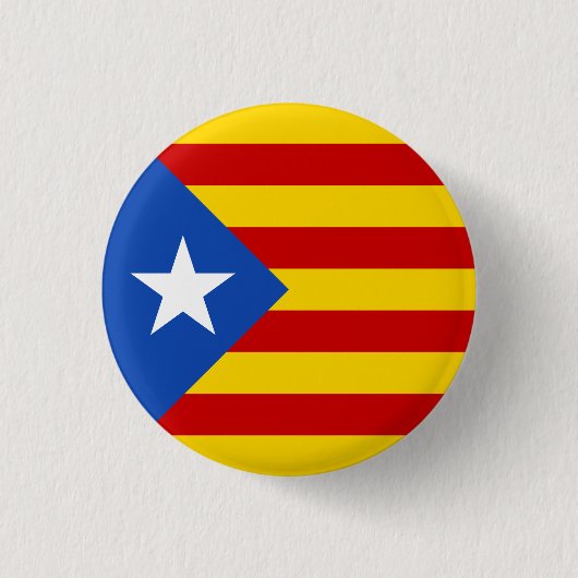 Esteladaの旗 缶バッジ (正面)
