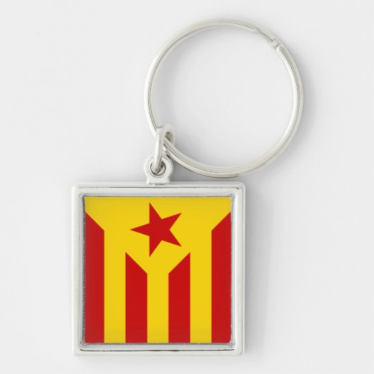 Estelada （赤いバージョン） キーホルダー (正面)