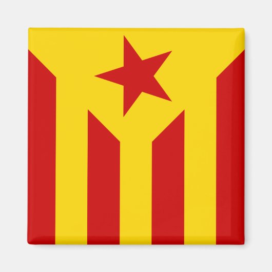 Estelada （赤いバージョン） マグネット (正面)