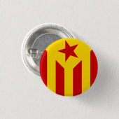 Estelada (赤いバージョン) 缶バッジ (正面&裏面)