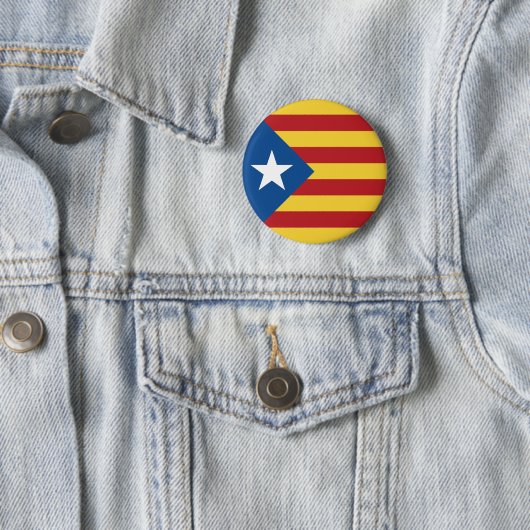 ESTELADA SENYERA CATALUNYA LLIURE 缶バッジ (インサイチュ)