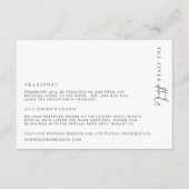 Estelleミニマリスト素晴らし詳細エンクロージャカード エンクロージャーカード (正面)