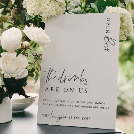 Estelle開いたモダンバーメミニマルニューの署名 ポスター