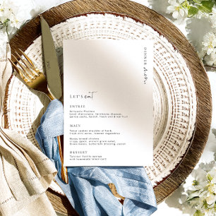 Estelle Minimalistのメ結婚ニュー メニュー