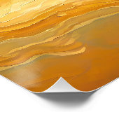 「Estepona」水平フラクチャ層 ポスター (コーナー)