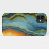 「Estepona」水平フラクチャ層 Case-Mate iPhoneケース (裏面(横))