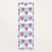 Estera de yoga personalizada con corazones ヨガマット (裏面)