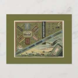Esterbrooks Steel Pens Ad ポストカード