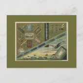 Esterbrooks Steel Pens Ad ポストカード (正面)