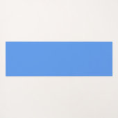 Esterilla para yoga azul remolino con blanco ヨガマット (裏面(横))