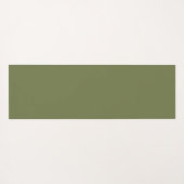 Esterilla para yoga color verde oliva remolino ヨガマット (裏面(横))