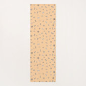 Esterilla yoga con diseño de perro marrón ヨガマット (裏面)