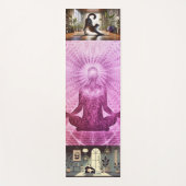 Esterilla yoga meditar animales ヨガマット (正面)