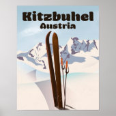 " Esterreich: 2021/heute Kitzbuhel - Wintersport ポスター (正面)