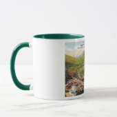 Estes公園のコロラド州のヴィンテージの眺め マグカップ (左)