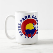 Estes公園、コロラド州 コーヒーマグカップ (左)