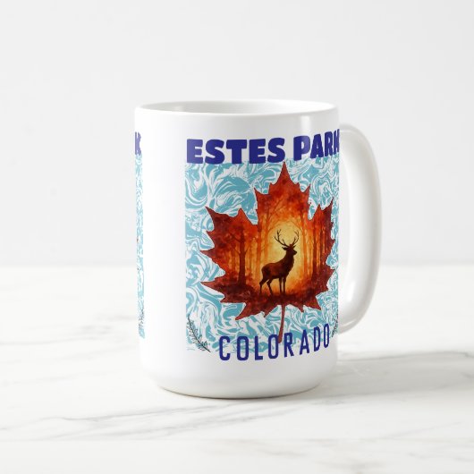 Estes Park コーヒーマグカップ (正面右)