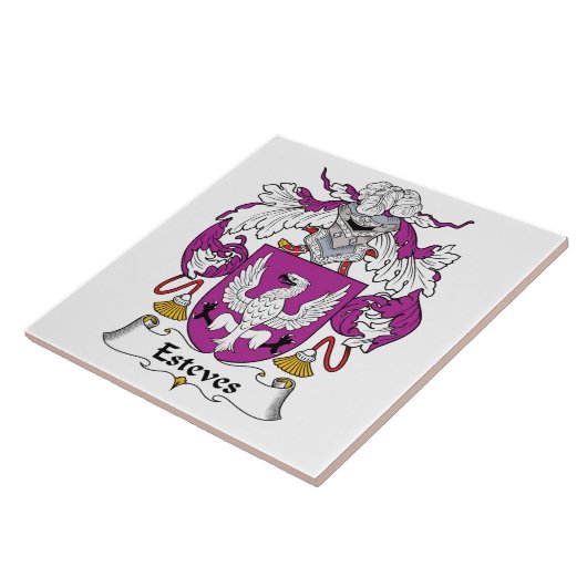 Estevesの家紋 タイル (側面)