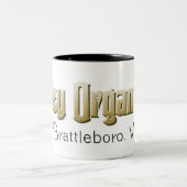Estey器官Co.のロゴのマグ ツートーンマグカップ (中央)