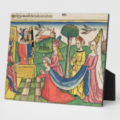 Esther 2 15-18, Estherはクイーンに選ばれる フォトプラーク (側面)