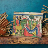 Esther 2 15-18, Estherはクイーンに選ばれる フォトプラーク (側面)