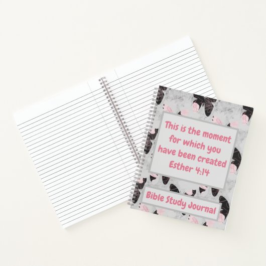 ESTHER 4:14 ノートブック (内部)