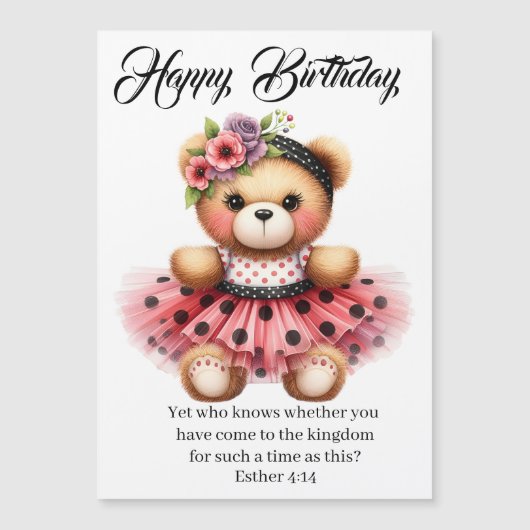 Esther 4:14 Birthday Card (正面)