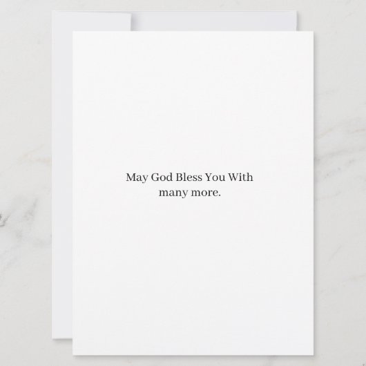 Esther 4:14 Birthday Card カード (裏面)