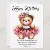 Esther 4:14 Birthday Card カード (正面)