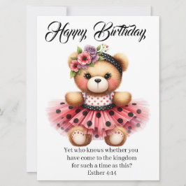 Esther 4:14 Birthday Card カード