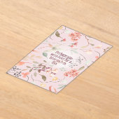 Esther 4:14 Christian Bible Verse Art アクリル招待状 (レイダウン)