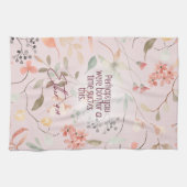 Esther 4:14 Christian Bible Verse Art キッチンタオル (横)