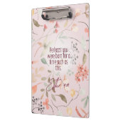 Esther 4:14 Christian Bible Verse Art クリップボード (左)