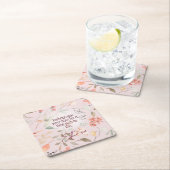 Esther 4:14 Christian Bible Verse Art スクエアペーパーコースター (インサイチュ)