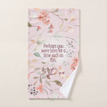 Esther 4:14 Christian Bible Verse Art