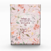 Esther 4:14 Christian Bible Verse Art フォトブロック (正面)