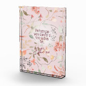 Esther 4:14 Christian Bible Verse Art フォトブロック (右)