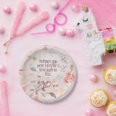 Esther 4:14 Christian Bible Verse Art ペーパープレート (パーティー)