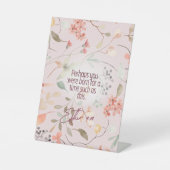 Esther 4:14 Christian Bible Verse Art 台座サイン (正面)