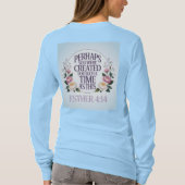 Esther 4:14 Light Blue T-Shirt Tシャツ (裏面)