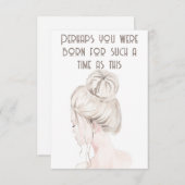 Esther Bible Verse Notecard ノートカード (正面/裏面)