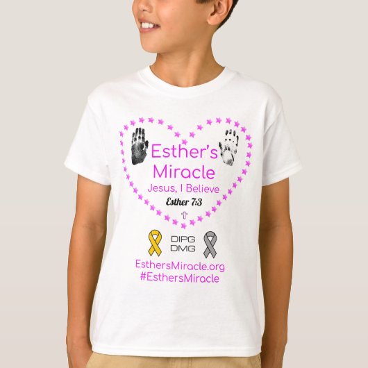 Esther's Miracle Kids'Tシャツ Tシャツ (正面)