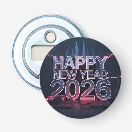 Esthetic Badge — 2026 Year Pin Button 栓抜き